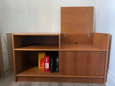 Teak Record /Media Cabinet, View more