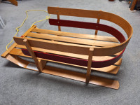 JAB Deluxe Wooden Sled