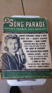 1942 Song Parada Music Book MUST SEE Look!