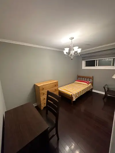 Affordable room available immediately in a clean, well-maintained house. Shared kitchen and washroom...