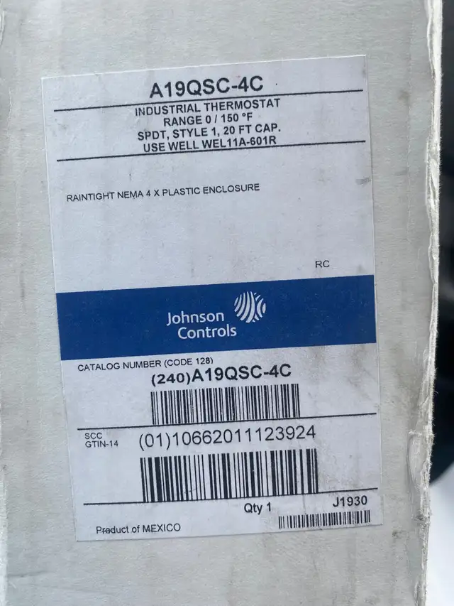 Thermostat  in Other Business & Industrial in Markham / York Region - Image 8