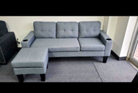 3 Seater Sectional Sofa with Ottoman Including Delivery 