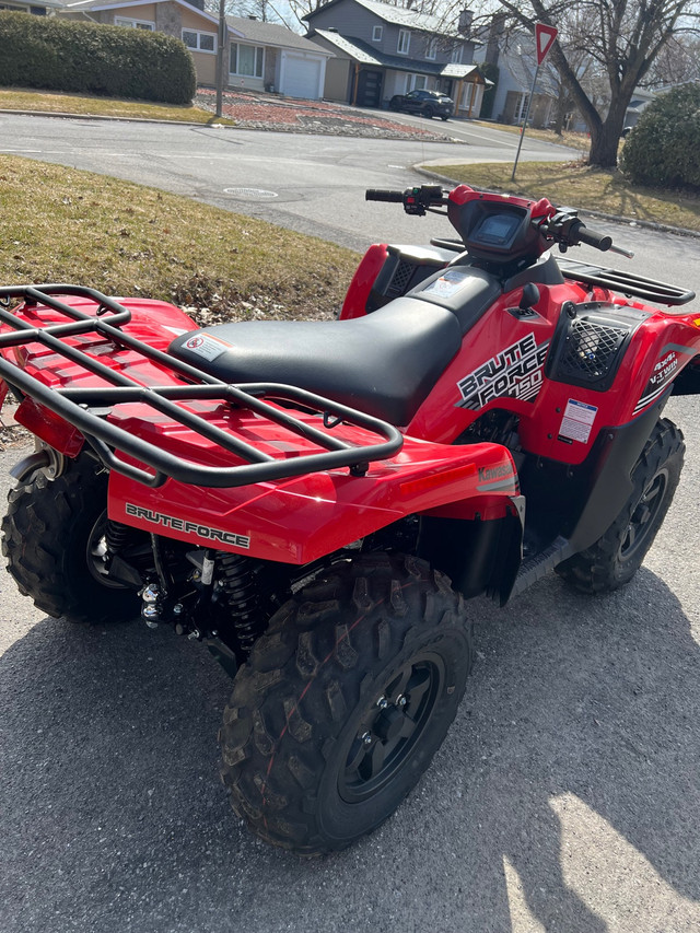 Kawasaki 750 Brute 4x4, 2023 in ATVs in Ottawa - Image 4