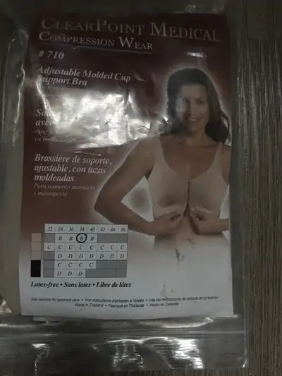 Compression support bra, View more