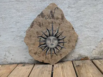 Garden Step Stone Painted Rock Art, View more
