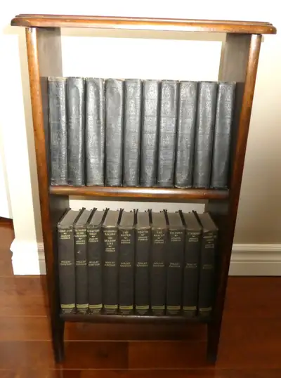 Small Bookcase with Vintage Books, View more