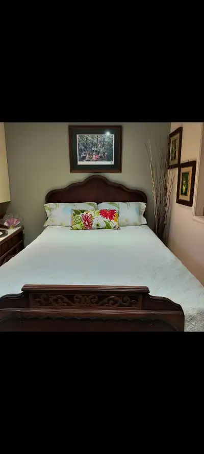 Antique bed, View more