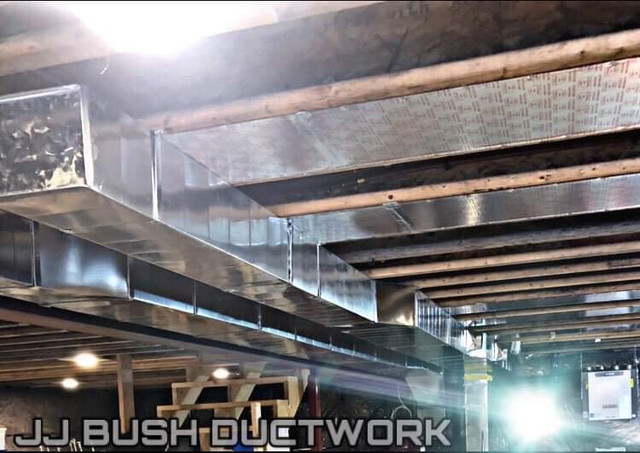 JJ BUSH DUCTWORK - Residential Sheet Metal Installer  - HVAC in Other in Peterborough