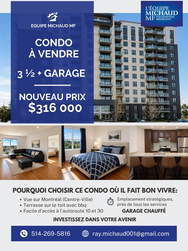 Condo Brossard — photo 1