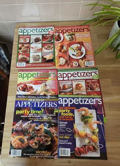 Appetizers Magazine Lot Better Homes & Gardens, View more