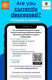 Looking for participants for a paid virtual study on depression!