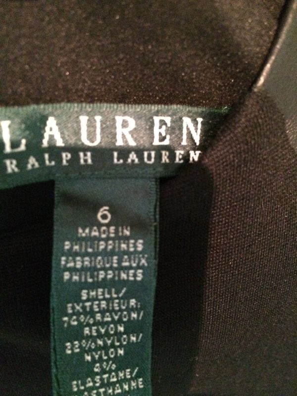 Ralph Lauren Black Dress - new with tags in Women's - Dresses & Skirts in Oakville / Halton Region - Image 3