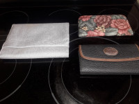 Makeup Bag and two different Wallets