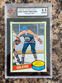 1980 O-Pee-Chee Mark Messier Rookie KSA 6.5 Centered!