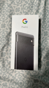 Google Pixel 6 128gbs Black UNLOCKED