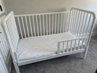 White Jenny Lind Convertible Crib