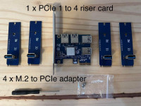 PCIe Riser Adapters for Mining