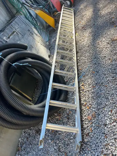 40 Foot Aluminum Extension Ladder, View more