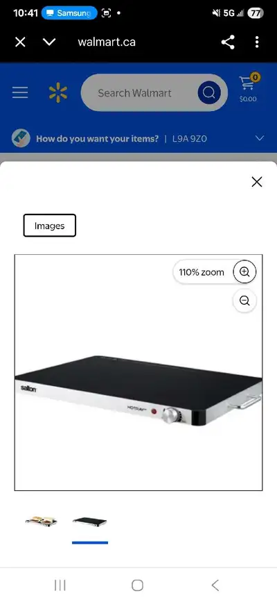 Salton Hotray, View more