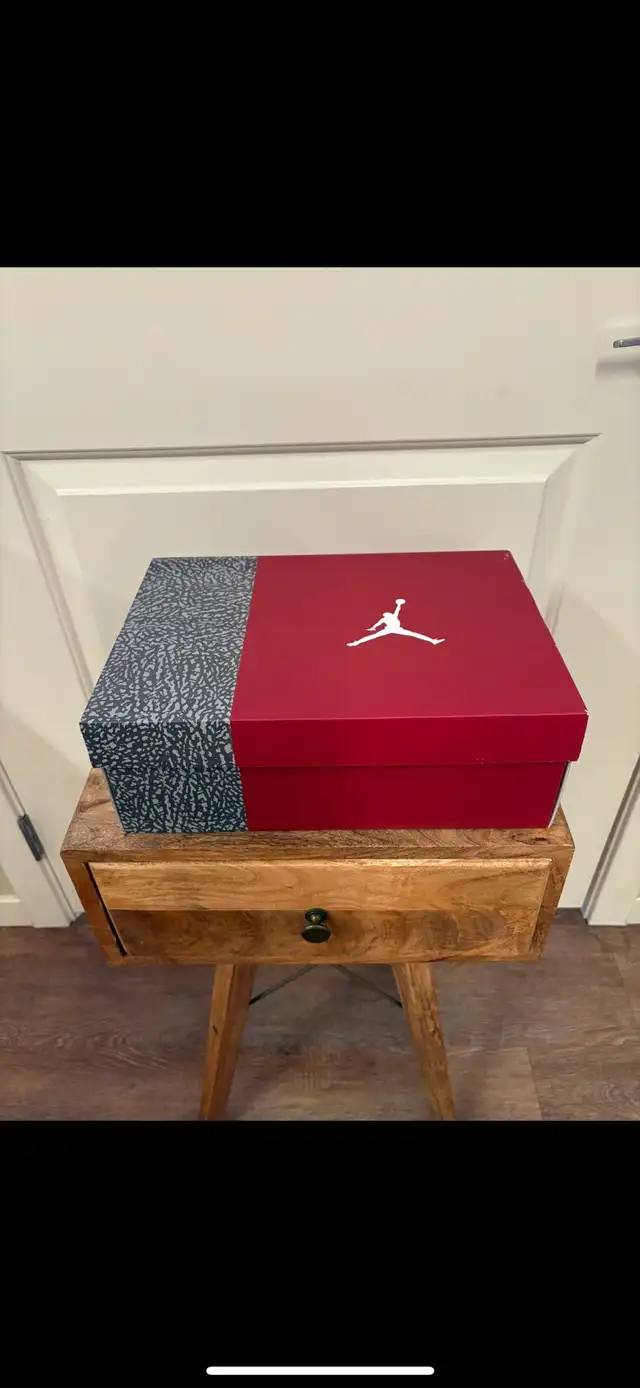 Jordan 3 Retro Cardinal Red in Men's Shoes in Edmonton - Image 5
