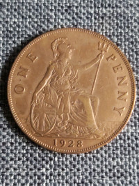 Antique coin 1928