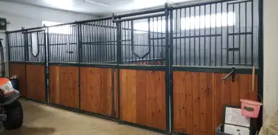 Barn horse stall front, View more