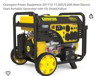 11,500 watts Chapman Generator