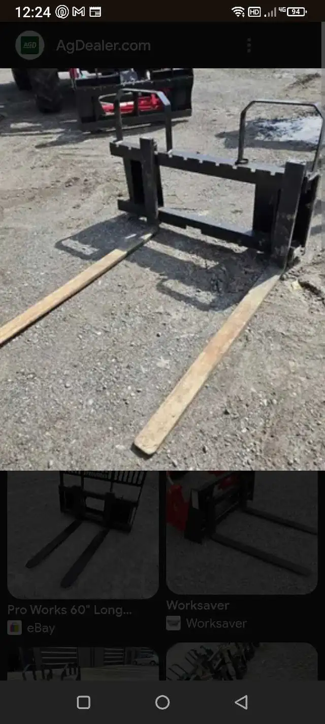 Skidsteer Hydraulic sod roller attachment in Heavy Equipment in Red Deer - Image 4