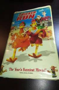 Chicken Run VHS