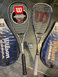 NEW Wilson Cobra Squash Rackets