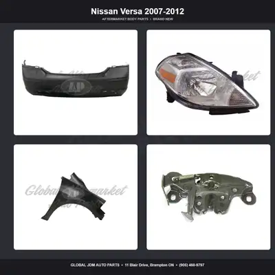 Nissan Versa 2007-2012 Mirror Grille Bumper Spoiler Absorber, View more