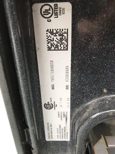 Whirlpool convection clean range parts., View more