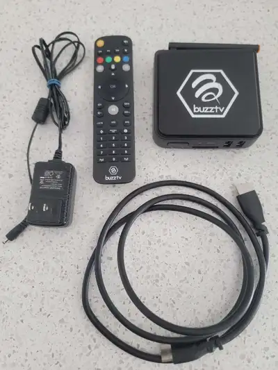 Get ready to transform your TV experience with this gently used BuzzTV XRS4500! This little box is y...
