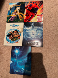 Disney 4k Blu Ray Steelbooks