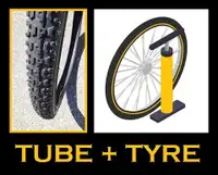 REPLACEMENT MTB PARTS --- KENDA TYRE + INNER TUBE (26X1.75)