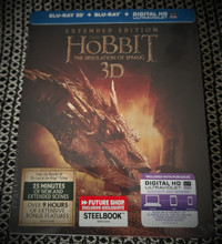 The Hobbit - Desolation of Smaug - 3D BluRay Steelbook