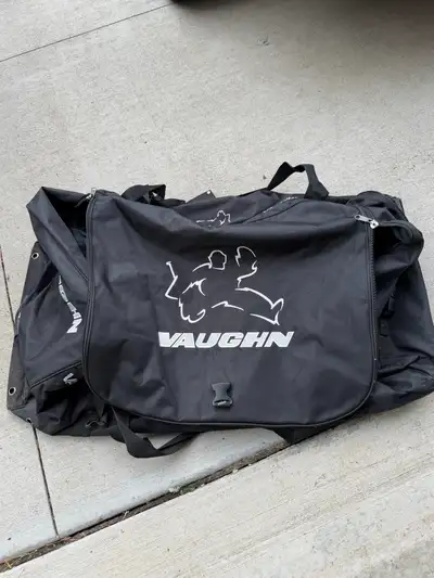 Vaughn senior goalie bag with wheels, View more