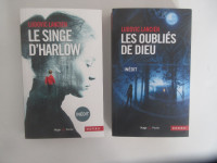 2 livres de Ludovic LANCIEN Romans policiers Thrillers