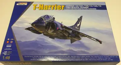 Kinetic 1/48 Harrier T2 / T2A / T2N / T4 / T4N / T8 two seater, View more