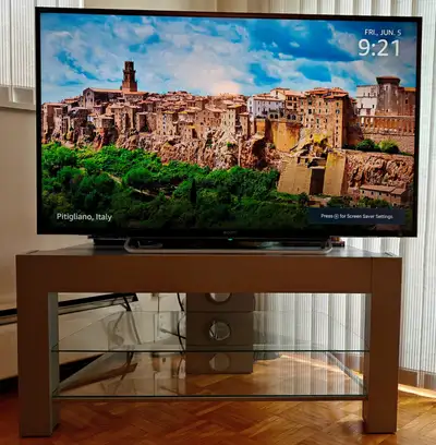 TV/entertainment unit with cable management holes, View more