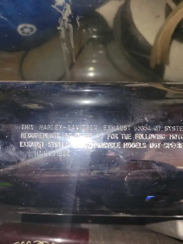 Harley davidson pipes 150 obo in Motorcycle Parts & Accessories in Napanee - Image 5