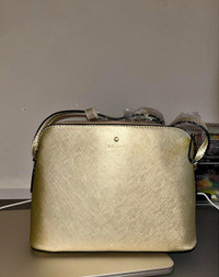 Kate spade golden crossbody bag