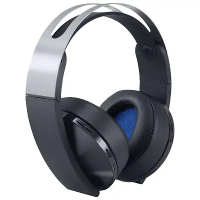 Sony 3001567 Platinum Over-Ear Wireless Gaming Headset for PS4 - Black Premium gaming audio at its f...