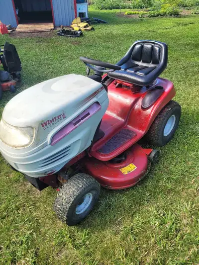 White Outdoor Lawn Tractor, View more