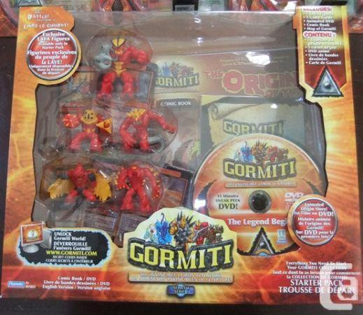 Gormiti Starter Pack - Exclusive Lava Figures - Brand New in Toys & Games in Oshawa / Durham Region