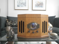 Retro style  AM/FM Radio, Cassette and CD Player