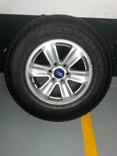 F150 wheels set, OEM rims and tires. 265/70/17 They came with the truck when I bought and haven’t us...