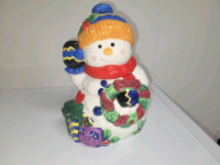 Snowman Cookie Jar 