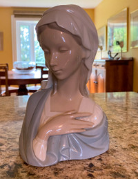 Lladro "Madonna Bust" #4649