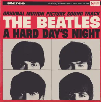 Beatles -- A Hard Day's Night ** DISQUE VINYLE // VINYL RECORd <<(( SUPER MEGA RARE ))>> (first orig...